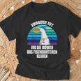 Zuhause Ist Wo Die Seagulls Das Fischbrötchen Klauen Moin Moin S T-Shirt Geschenke für alte Männer