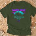 70S 80S En La Ciudad De California Santa Cruz Surfing Camiseta unisex Regalos para ancianos
