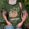 Armstrong Family Name Armstrong Family Christmas T-Shirt Gifts for Old Men