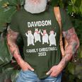 Davidson Family Name Davidson Family Christmas T-Shirt Gifts for Old Men