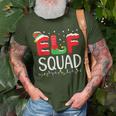 Elf Family Christmas Matching Pajamas Xmas 2023 Elf Squad T-Shirt Gifts for Old Men
