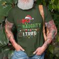 Christmas Nice Naughty I Tried Holiday Xmas 2023 T-Shirt Gifts for Old Men
