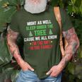 Sleep Under Tree I'm The In The Family Christmas T-Shirt Gifts for Old Men