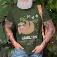 Hamilton Family Name Hamilton Family Christmas T-Shirt Gifts for Old Men