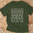 Jodie Name Personalized Birthday Christmas Joke T-Shirt Gifts for Old Men