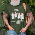 King Family Name King Family Christmas T-Shirt Gifts for Old Men