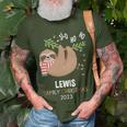 Lewis Family Name Lewis Family Christmas T-Shirt Gifts for Old Men