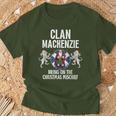 Mackenzie Clan Christmas Scottish Family Name Party T-Shirt Gifts for Old Men