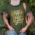 Merry Christmas Happy New Year New Years Eve Party Fireworks T-Shirt Gifts for Old Men
