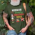Norman Family Name Norman Family Christmas T-Shirt Gifts for Old Men