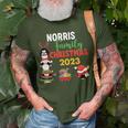 Norris Family Name Norris Family Christmas T-Shirt Gifts for Old Men