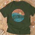 Retro Santa Cruz California Surfing Skate Graphic Santa Cruz T-Shirt Gifts for Old Men