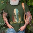 Santa Cruz City California Vintage Retro T-Shirt Gifts for Old Men