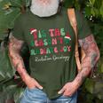 Tis The Season To Radiate Joy Radiation Oncology Christmas T-Shirt Gifts for Old Men
