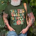 Tis The Season To Radiate Joy Xray Tech Radiology Christmas T-Shirt Gifts for Old Men