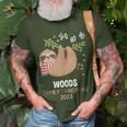 Woods Family Name Woods Family Christmas T-Shirt Gifts for Old Men