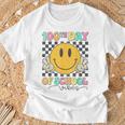 100Th Day Of School Vibes Cute Smile Face 100 Days Of School T-Shirt Gifts for Old Men