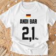 Andi Bar Sauftrikot X Malle Party Trikot Deutschland T-Shirt Geschenke für alte Männer