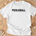 Ballsport Rentner Rente Pickleball T-Shirt Geschenke für alte Männer