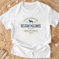Belgian Malinois Vintage Belgian Shepherd Malinois T-Shirt Geschenke für alte Männer