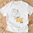 Best Dachshund Dad Ever Dachshund Dad T-Shirt Geschenke für alte Männer