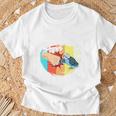 Bester Budgie Papa Bird Pet Budgie T-Shirt Geschenke für alte Männer