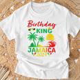Birthday King Jamaica 2024 Jamaican Vacation Trip Men_S T-Shirt Gifts for Old Men