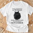 Born In November T-Shirt Gifts for Old Men