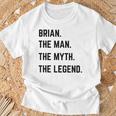 Brian Name Gifts, Fathers Day Shirts