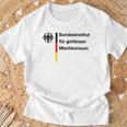 Bundesinstitut Für Gottlosen Mischkonsum Gottloser Ironie T-Shirt Geschenke für alte Männer