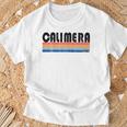 Calimera Italia Retro 70S 80S Style Manga Larga Camiseta unisex Regalos para ancianos