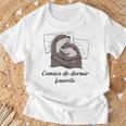 Camisa De Dormir Nutria Pijama Nutria Camiseta unisex Regalos para ancianos