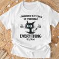 Anniversary Gifts, Anniversary Shirts, I Survived Shirts, Cat Shirts