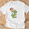 Children's 2Nd Birthday Ich Bin Schon 2 Jahre Dinosaur T-Shirt Geschenke für alte Männer