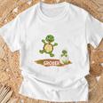 Children's Endlich Großer Bruder Sohn Geschwister Schildkrötes T-Shirt Geschenke für alte Männer