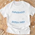 Children's Superhero Bester Papa Der Welt 80 T-Shirt Geschenke für alte Männer