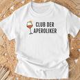 Club Der Aperoliker Aperol Spritz T-Shirt Geschenke für alte Männer