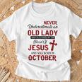 Who Is Covered By-October T-Shirt Gifts for Old Men