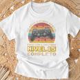 Cumpleaños 15 Años Gamer Nivel 15 Completo Sin Mangas Camiseta unisex Regalos para ancianos