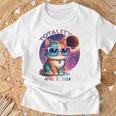 Cute Cat Wearing Solar Eclipse Glasses In Total Eclipse 2024 T-Shirt Gifts for Old Men