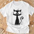 Cute Kitten Miezekatze Ein Miau Für Katzenliebe Gray S T-Shirt Geschenke für alte Männer