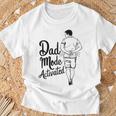 Dad-Modus Aktiviert Lustiges Papa Memeatertag Besterater T-Shirt Geschenke für alte Männer