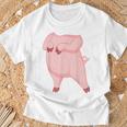 De Cerdo Para Disfraz De Cerdo Camiseta unisex Regalos para ancianos