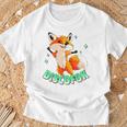 Discofox Disco Fox X Lustiger Fuchs Sonnebrille Tanzen Tanz T-Shirt Geschenke für alte Männer