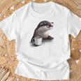 Divertida De Nutria – Día Just Anotter Para Los Amantes De La Nutria Camiseta unisex Regalos para ancianos
