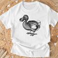 Dodo Bird Print T-Shirt Geschenke für alte Männer
