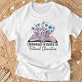 Emotionally Attached To Fictional Characters Book Lover Nerd T-Shirt Gifts for Old Men