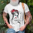 Esthetician Rosie The Riveter Pin Up T-Shirt Gifts for Old Men