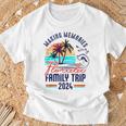 Florida Family Trip 2024 Making Memories Family Vacation T-Shirt Gifts for Old Men