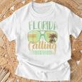 Florida Ruft Mich Und Ich Muss Gehen Florida White T-Shirt Geschenke für alte Männer